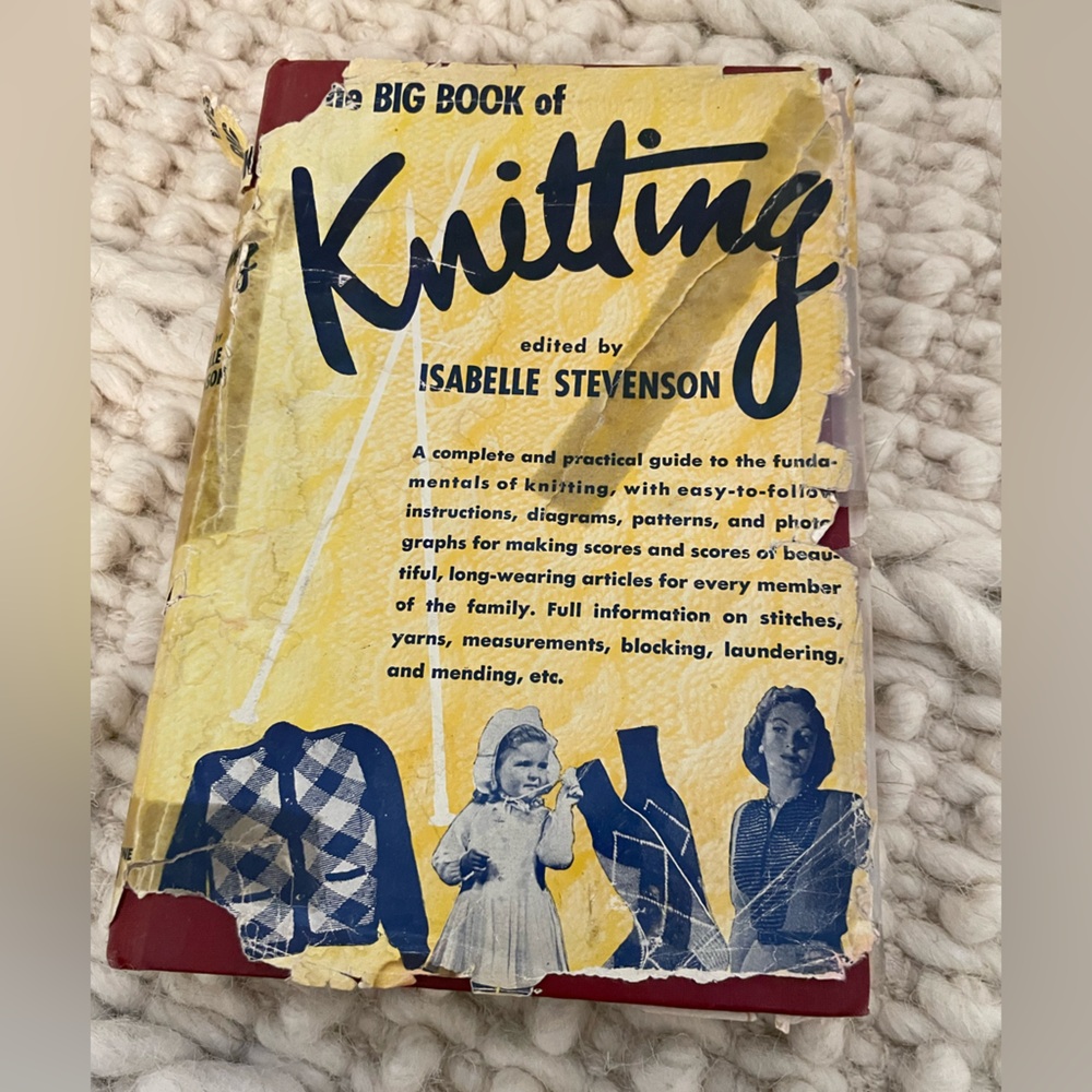 Vintage 1940’s Knitting Book